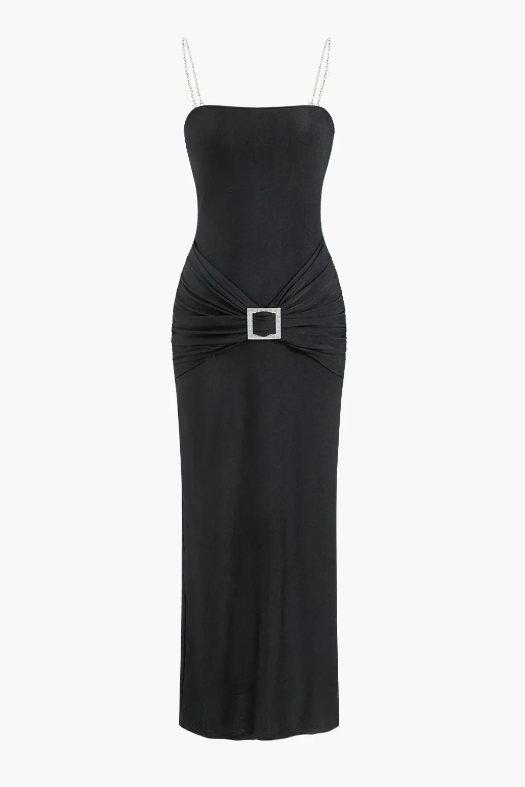 Rhinestone Slip Maxi Dress
