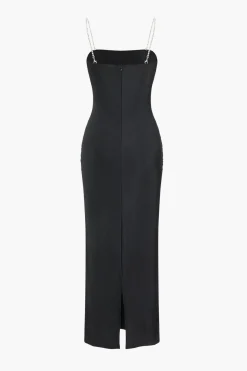 Rhinestone Slip Maxi Dress