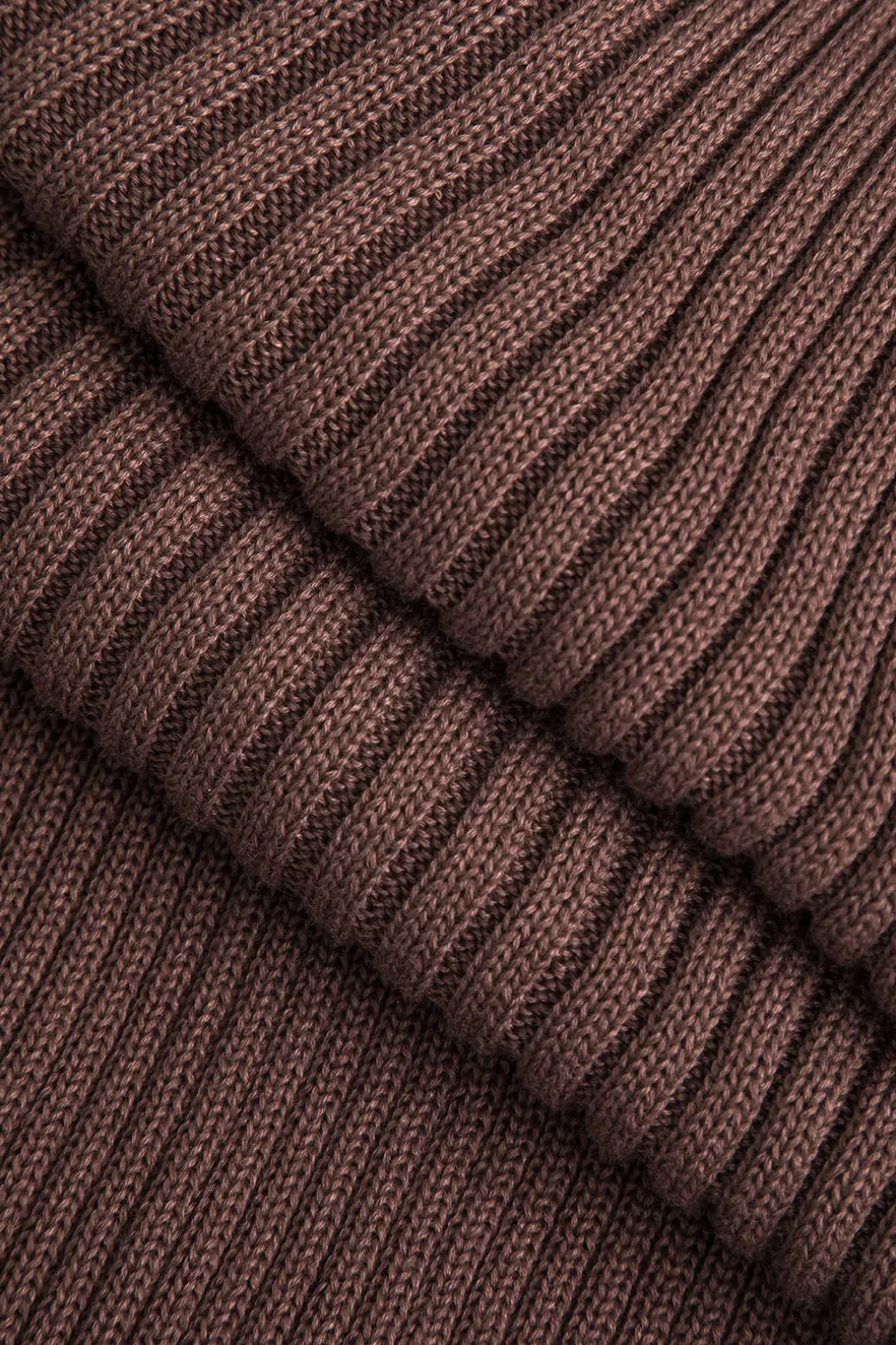Ribbed Knit Dress And Cardigan Set
