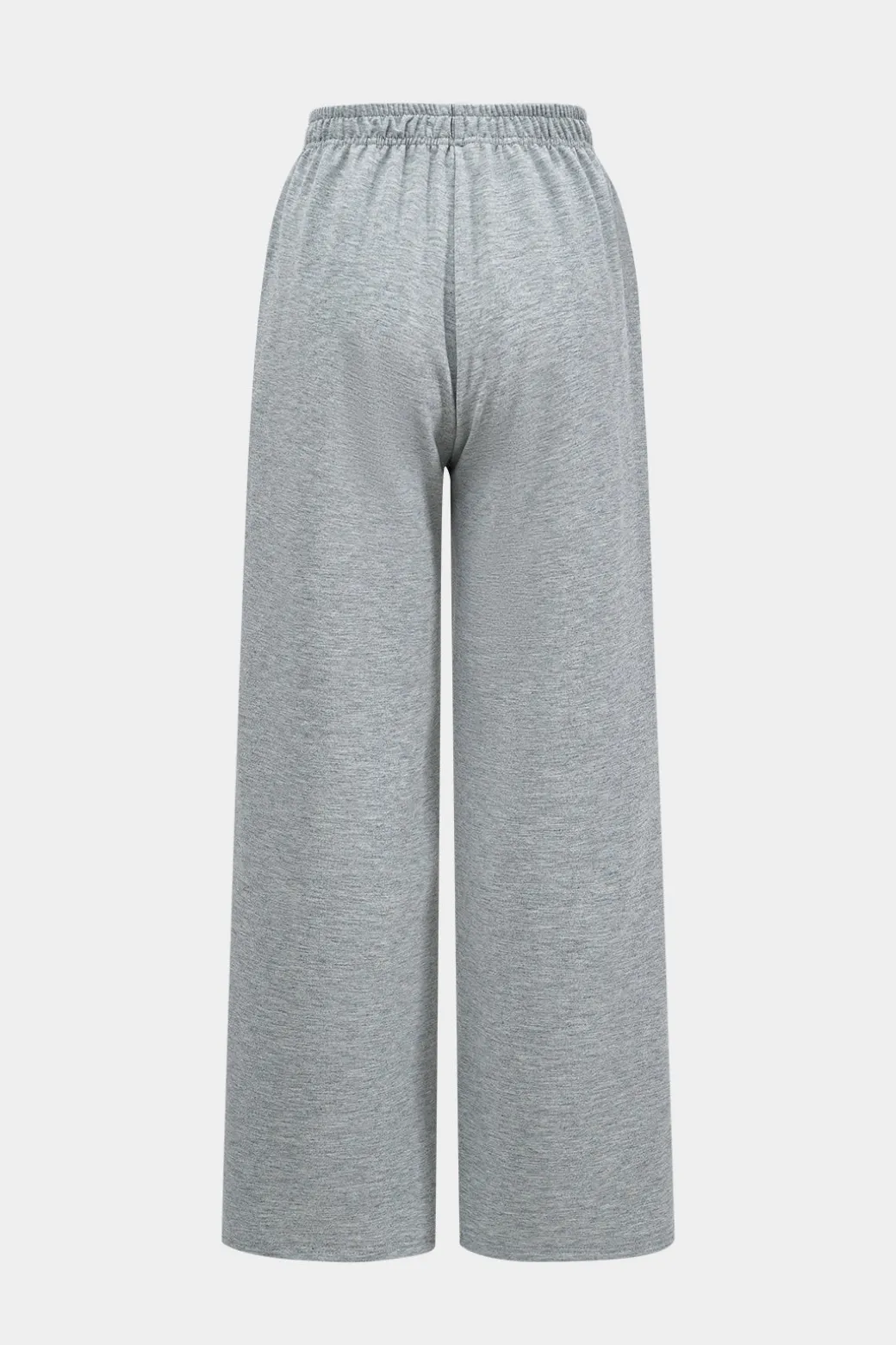 Ruched Detail Top And Trousers Set