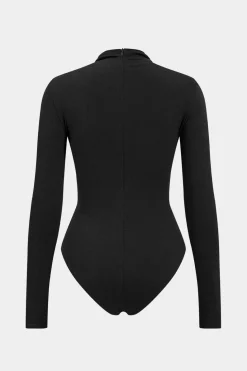 Ruched Long Sleeve Bodysuit