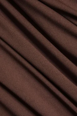 Ruched One Shoulder Long Sleeve Mini Dress