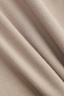 Ruched V-Neck Long-Sleeve Top