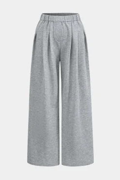 Ruched Wide Leg Trousers