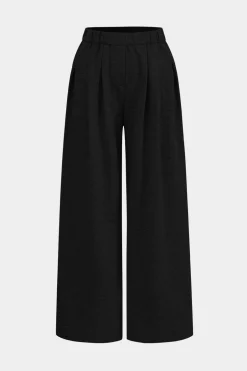 Ruched Wide Leg Trousers