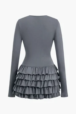 Ruffle Mini Dress