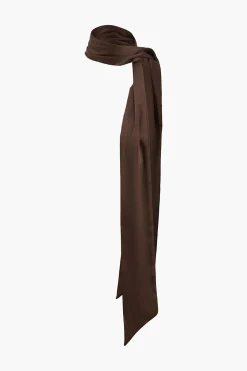 Satin Button Long-Sleeve Shirt