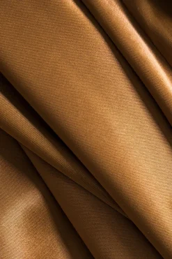 Satin Patchwork Skirt