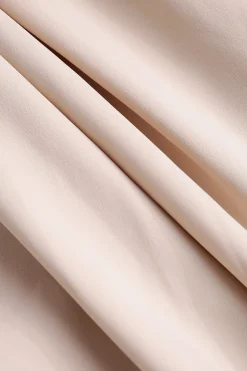 Satin Wrapped Shirt Dress