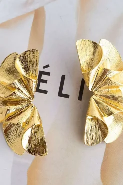 Sector Metal Earrings
