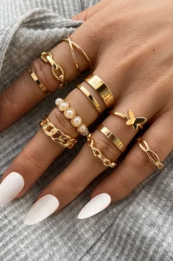 Set of 11 Pc Rings