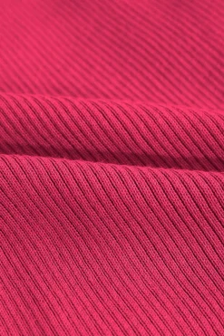 Shell Sleeve Ribbed Buttons Down Maxi Dress