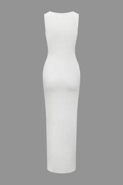 Sleeveless Split Maxi Dress