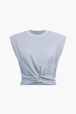 Sleeveless T-shirt