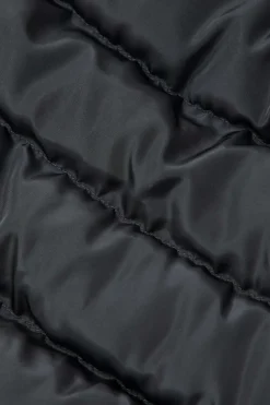 Solid Button Up Puffer Mini Skirt