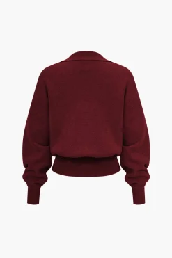 Solid Knit Pocket Cardigan