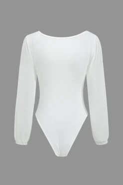 Solid Long Sleeve Bodysuit