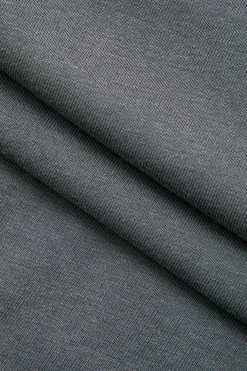 Solid Pocket Drawstring Tie-Up Trousers