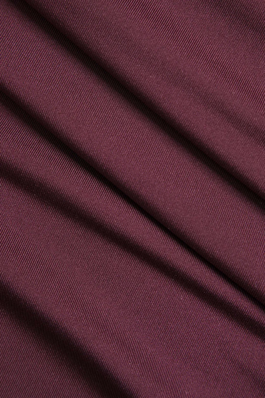 Solid Ruched Long-Sleeve Maxi Dress