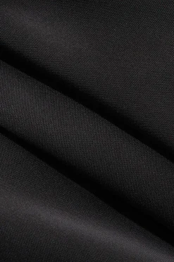 Solid Ruched Mini Skirt