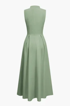Solid Slipper Maxi Dress