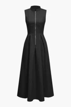 Solid Slipper Maxi Dress