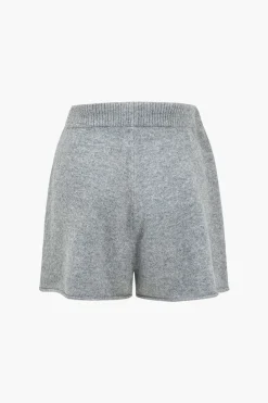 Solid Sweater Top And Drawstring Set