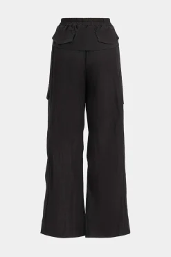 Strappy Wide-Leg Trousers