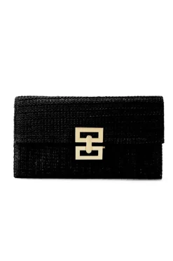 Straw Weave Clutch Bag