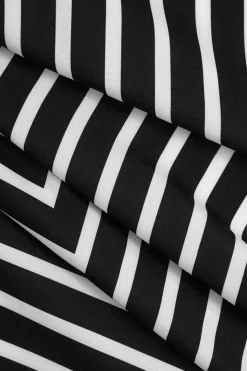 Stripes Print Shirt And Trousers Set