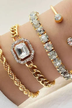 Studded Bangle Set