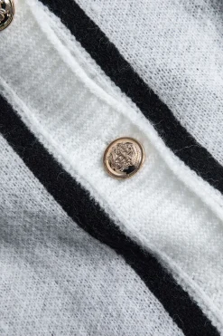 Sweater Button Detail Cardigan