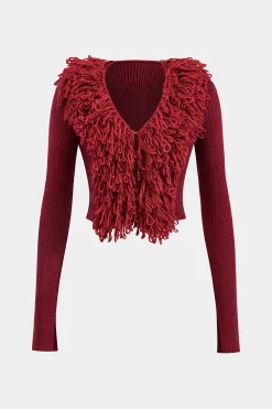 Sweater Patchwork Long Sleeve Cardigan