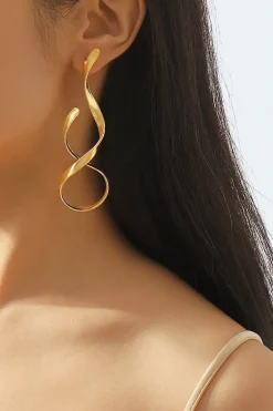 Swirl Spiral Earrings
