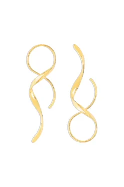 Swirl Spiral Earrings