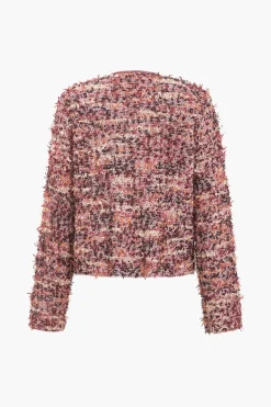 Textured Button Jacket