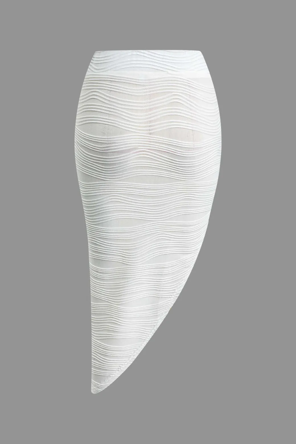 Textured Halter Backless Skirt Set