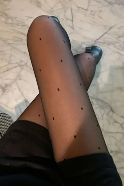 Thin Polka Dot Tights