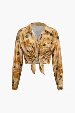 Tie Dye Long-Sleeve Shirt