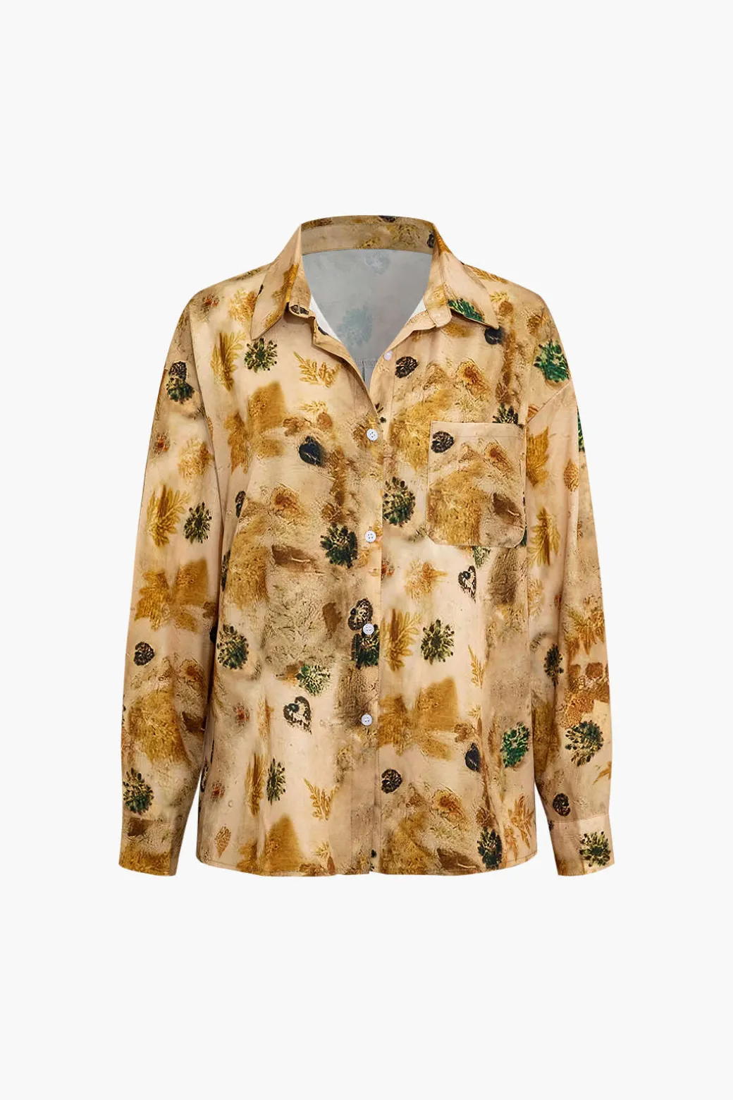 Tie Dye Long-Sleeve Shirt