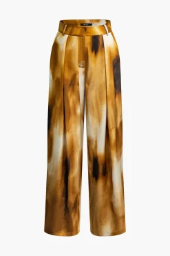 Tie Dye Wide Leg Pants