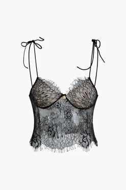 Tie Lace Cami Top