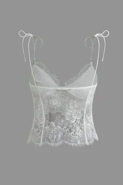 Tie Lace Cami Top
