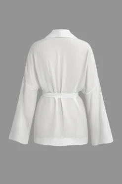 Tie Wrap Top and Shorts Set