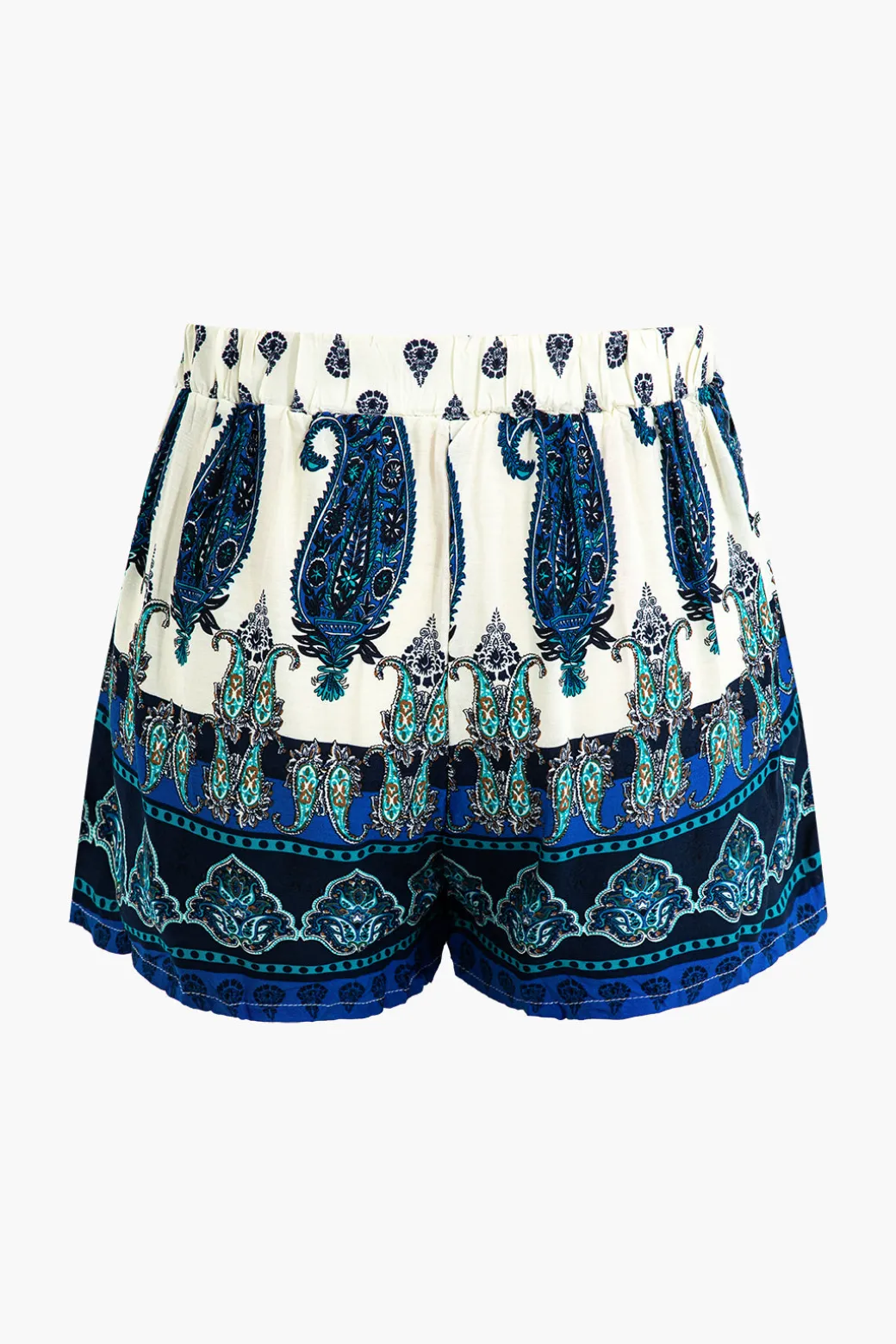 Tropical Print Knot Skort