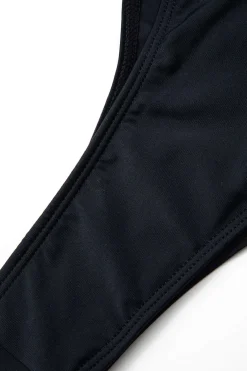 Tummy Control Cross Tie Back Cut Out One-Piece Swimsuit