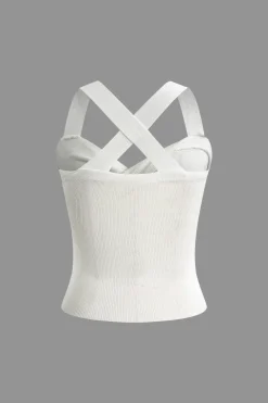 Twist Cross Tank Top