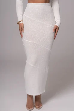 Twist Cut Out Long Sleeve Top And Skirt Set