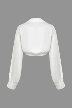 Twist Knot Long-Sleeve Shirt