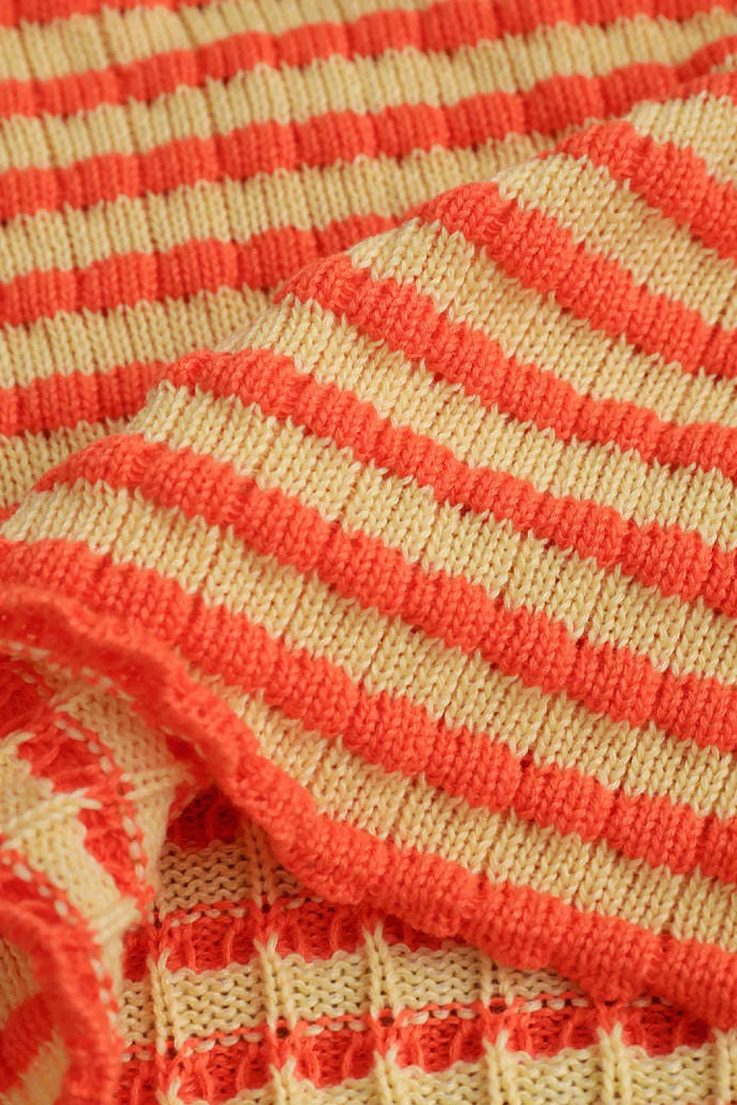 Twisted Front Knitted Top